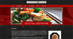 Desktop Screenshot of mandarin-garden.com